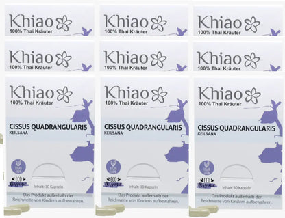 Khiao – Cissus Quadrangularis Keilsana  – Cápsulas para las articulaciones y huesos Khiao