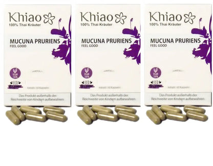 Khiao Mucuna Pruriens Feel Good Kapseln freeshipping - Khiao