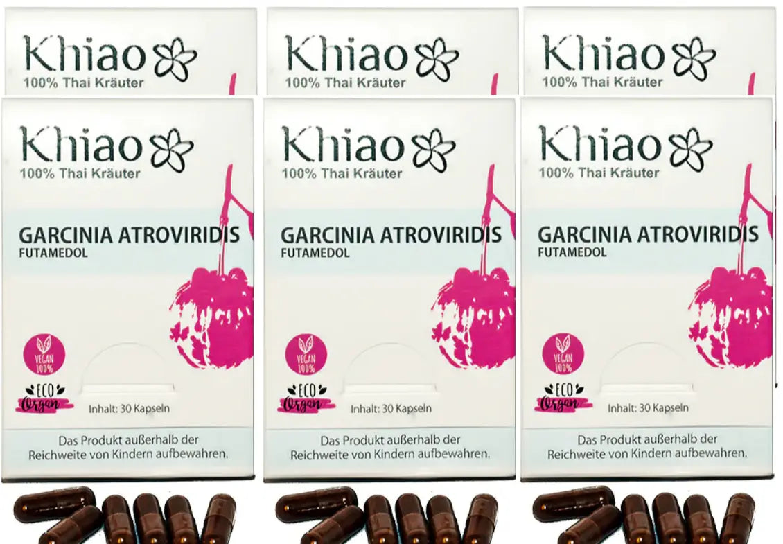 Khiao – Garcinia Atroviridis Futamedol – Cápsulas – Digestión Khiao