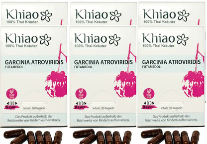 Khiao – Garcinia Atroviridis Futamedol – Cápsulas – Digestión Khiao