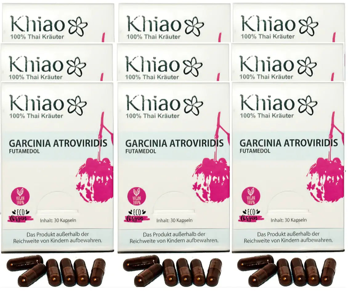 Khiao – Garcinia Atroviridis Futamedol – Cápsulas – Digestión Khiao