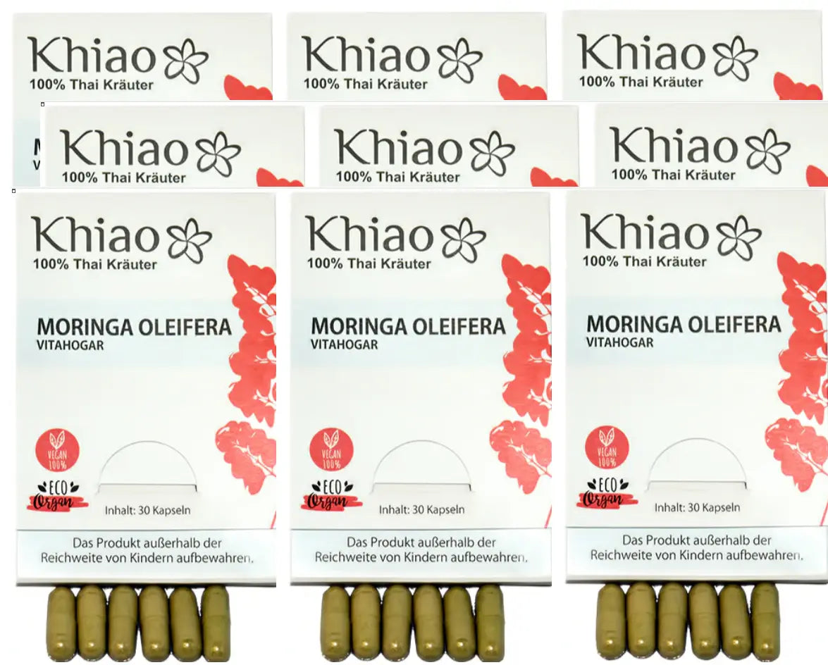Khiao – Cápsulas de Moringa Oleifera Vitahogar – Bienestar Khiao