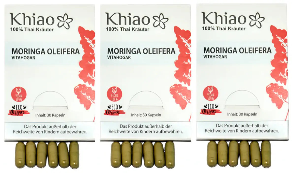 Khiao – Cápsulas de Moringa Oleifera Vitahogar – Bienestar Khiao