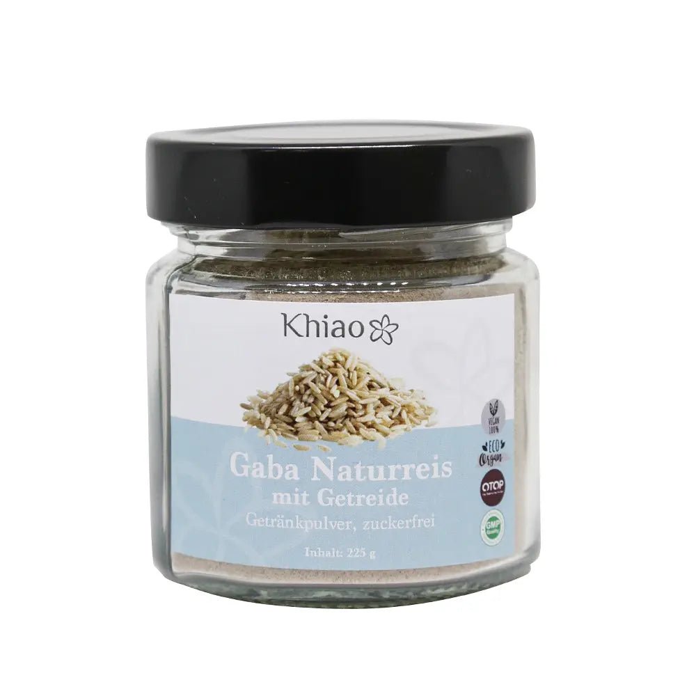 Khiao Beach Gaba Naturreis Pulver 2 x 225 gr im Glas freeshipping - Khiao