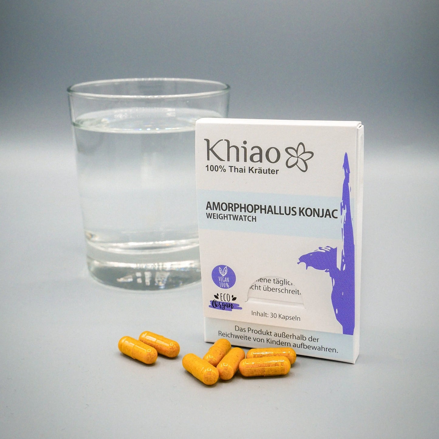 Khiao – Amorphophallus Konjac Weightwatch – Pérdida de peso Khiao