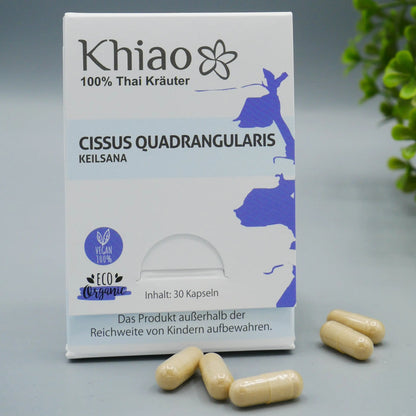 Khiao – Cissus Quadrangularis Keilsana  – Cápsulas para las articulaciones y huesos Khiao