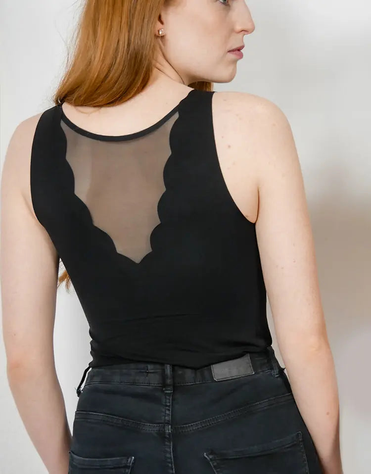 Camiseta Braless - Ropa interior - sin mangas - sin costuras - ajusta la temperatura del cuerpo Bodyvita
