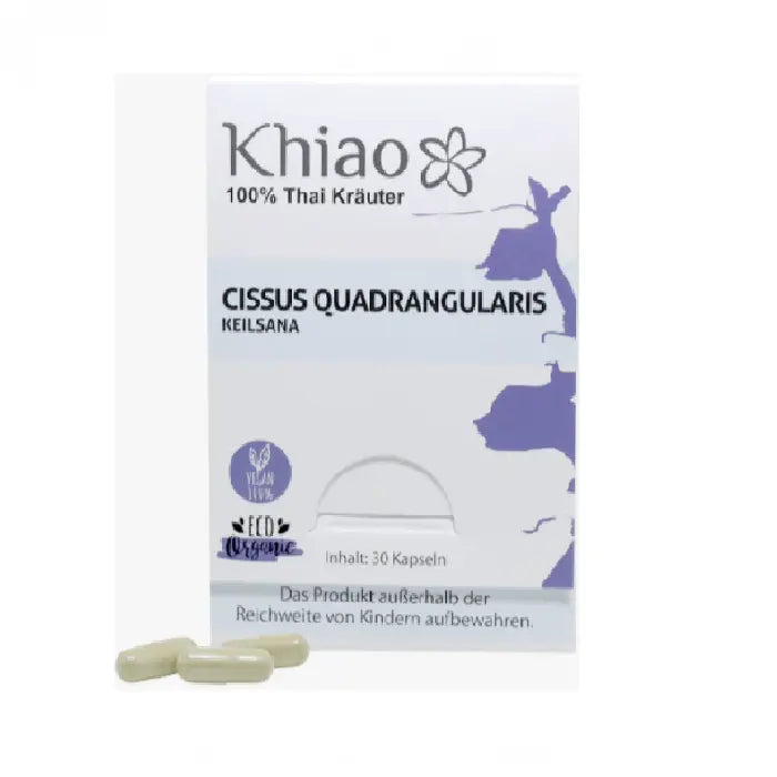 Khiao – Cissus Quadrangularis Keilsana  – Cápsulas para las articulaciones y huesos Khiao