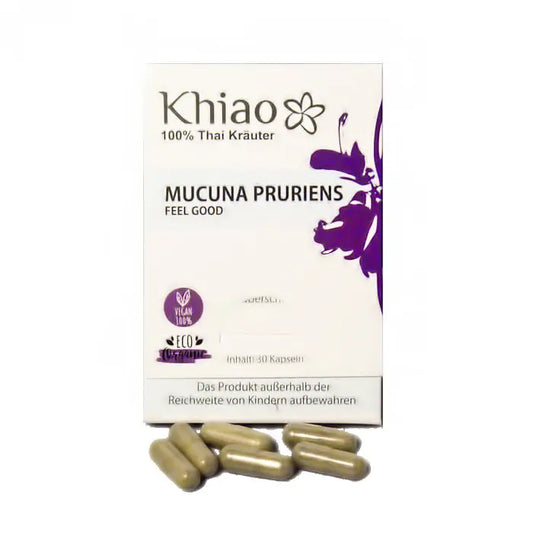 Khiao – Mucuna Pruriens Feel Good Cápsulas – Depresión Khiao