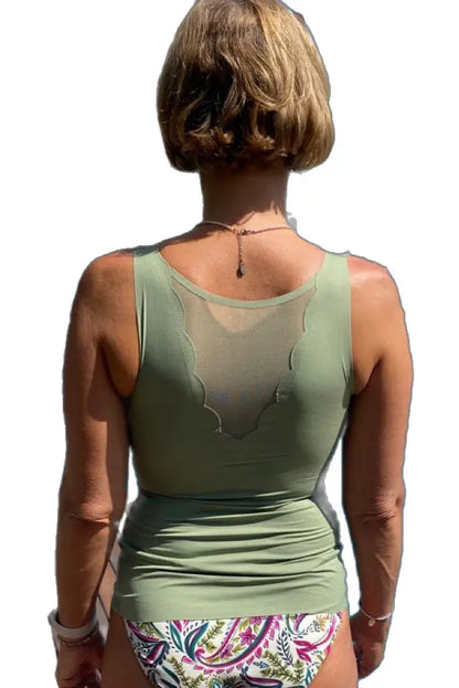 Camiseta Braless - Ropa interior - sin mangas - sin costuras - ajusta la temperatura del cuerpo Bodyvita
