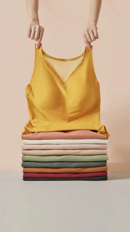 Camiseta Braless - Ropa interior - sin mangas - sin costuras - ajusta la temperatura del cuerpo Bodyvita