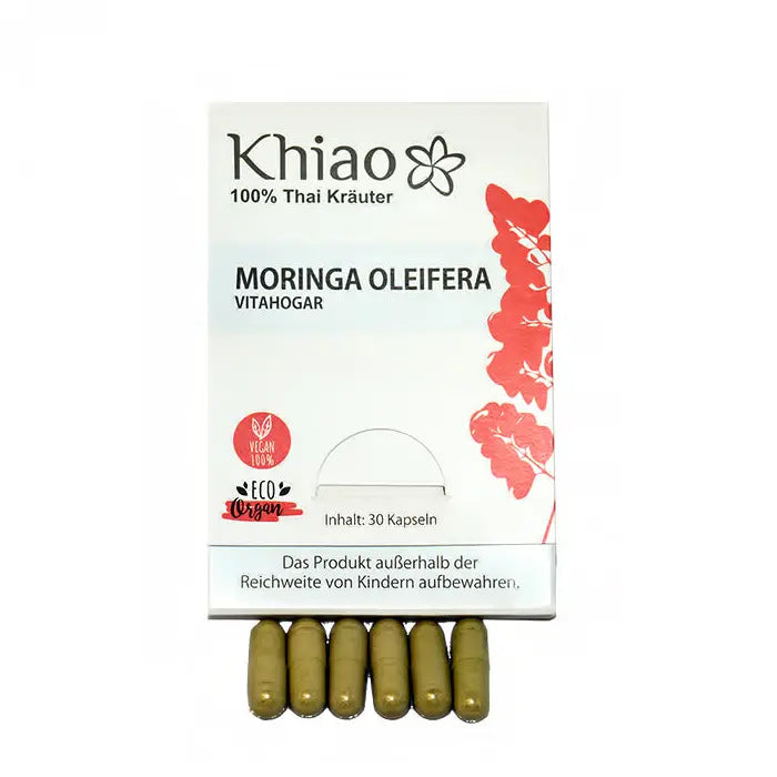 Khiao – Cápsulas de Moringa Oleifera Vitahogar – Bienestar Khiao