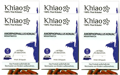 Khiao – Amorphophallus Konjac Weightwatch – Pérdida de peso Khiao